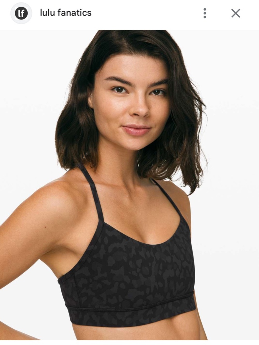 Lululemon Flow Y Bra Size 4